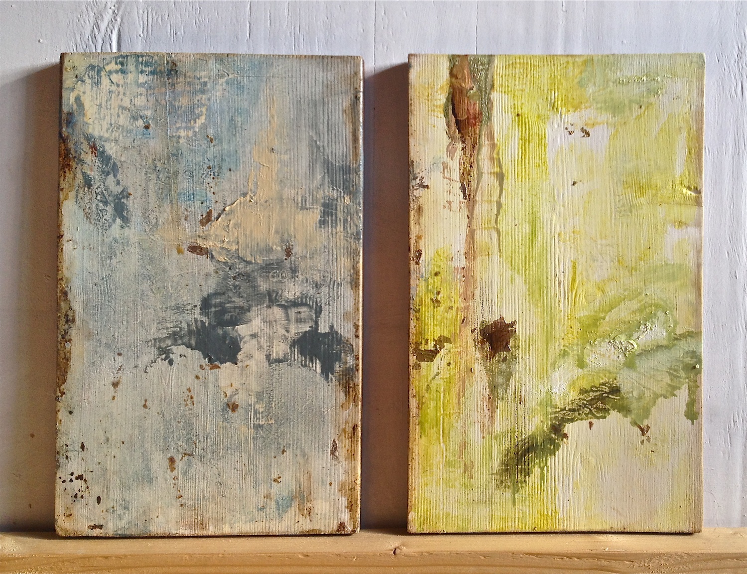 två dagboksmålningar 2015b