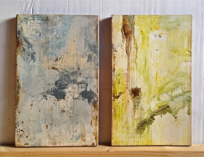 två dagboksmålningar 2015b