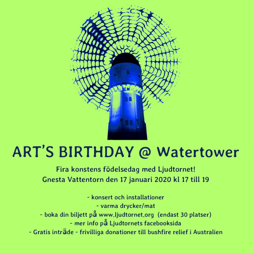 arts birthday @ watertower